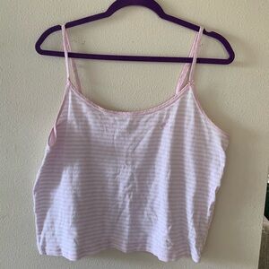 PINK Pink Striped Cami